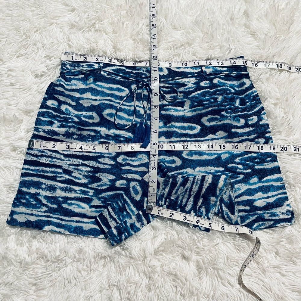 Samson Blue Patterned lightweight pull on shorts Large - Picture 10 of 16